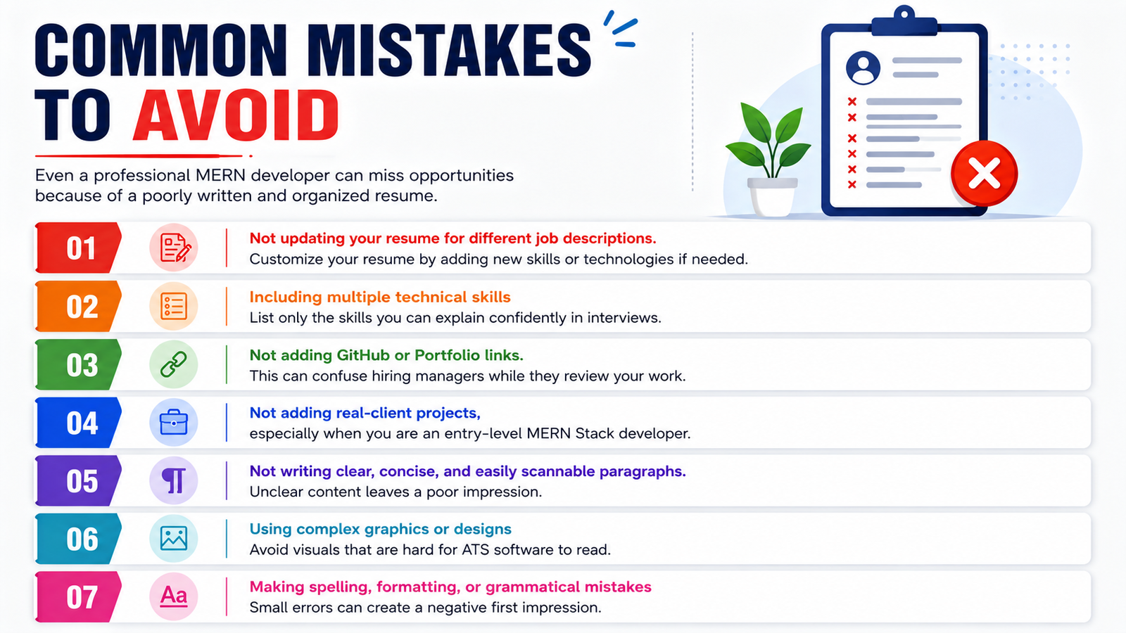 Common Resume Mistakes to Avoid