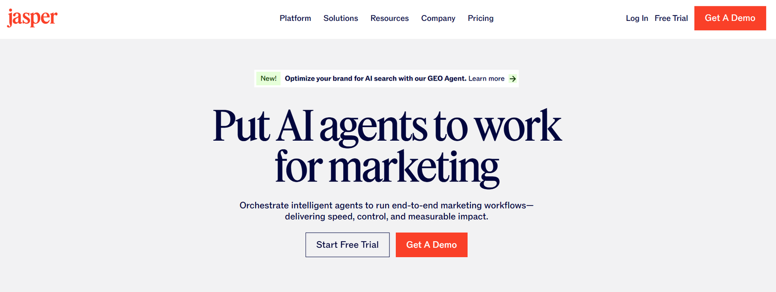 Jasper AI Copywriting Platform Overview Jasper AI Content Writing Assistant Dashboard