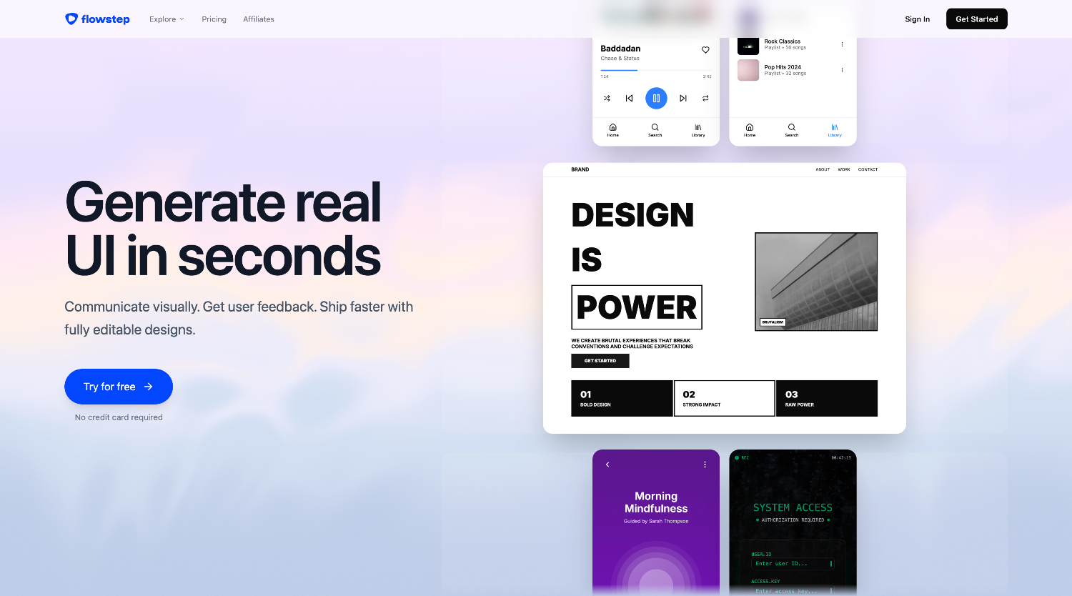 10 Best AI Tools for UI/UX Designers in 2026 (Tested & Compared) 5 Flowstep AI Tool