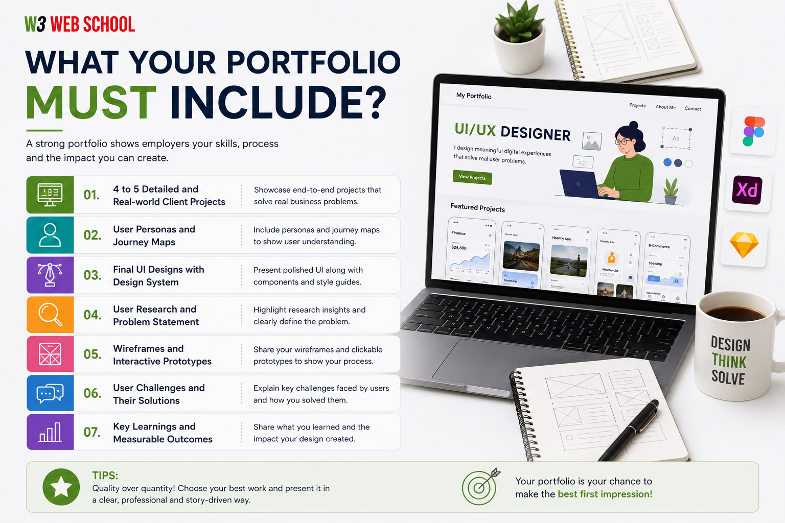UI UX Designer Jobs in Kolkata (2026): Complete Career Guide 11 What your UI UX portfolio must include