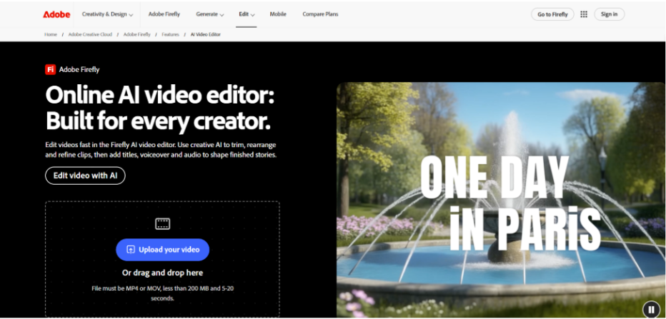 Adobe Premiere Pro video editing software