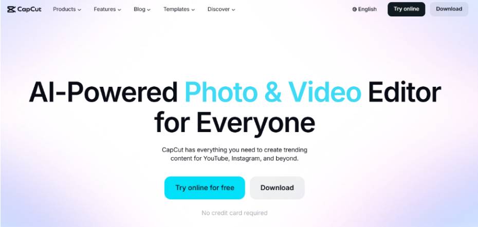 CapCut video editing software