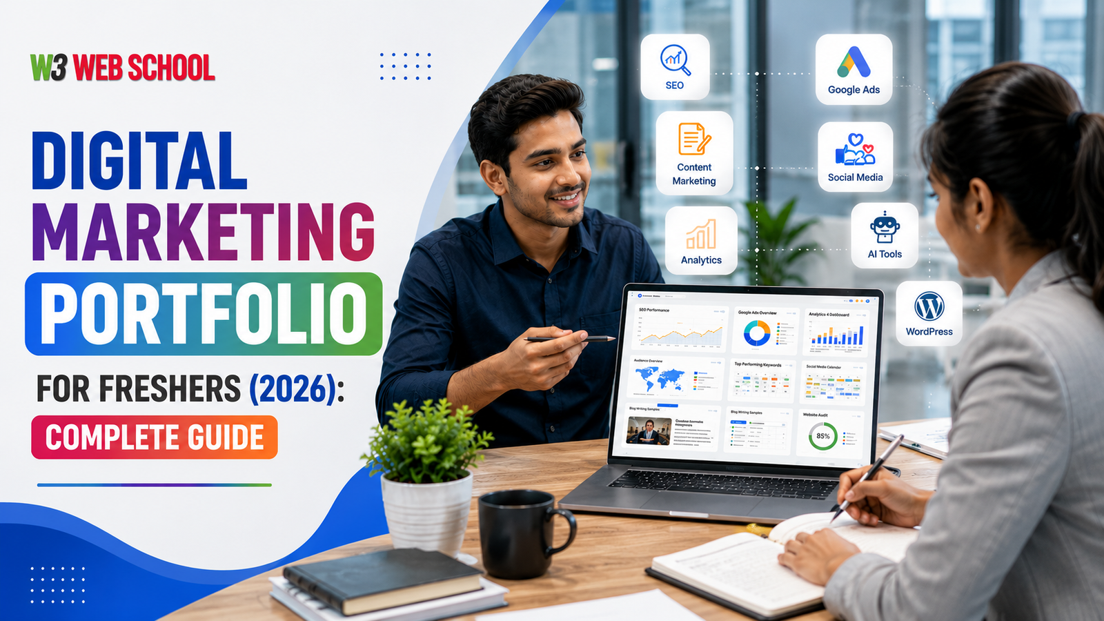 Digital Marketing Portfolio for Freshers Complete Guide 2026