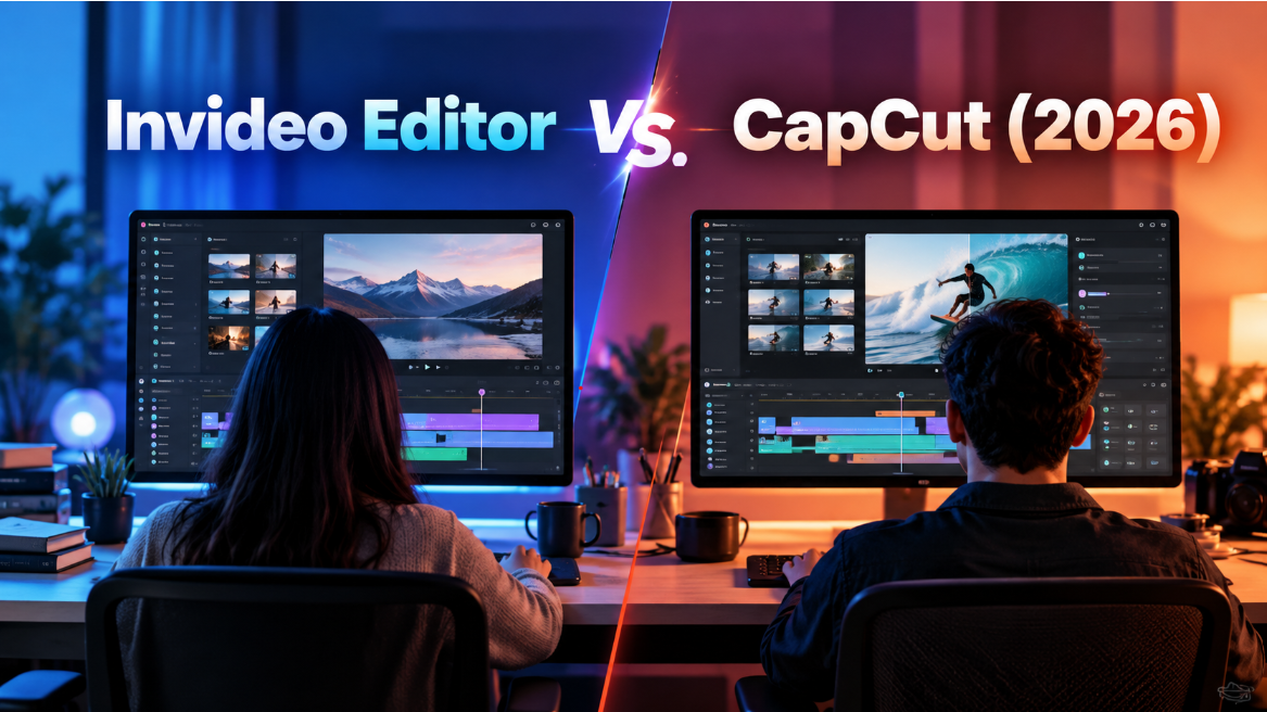 Invideo Editor vs CapCut 2026 comparison