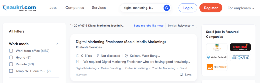 Top 10 Digital Marketing Institutes in Kolkata 3 Digital Marketing Jobs in Kolkata