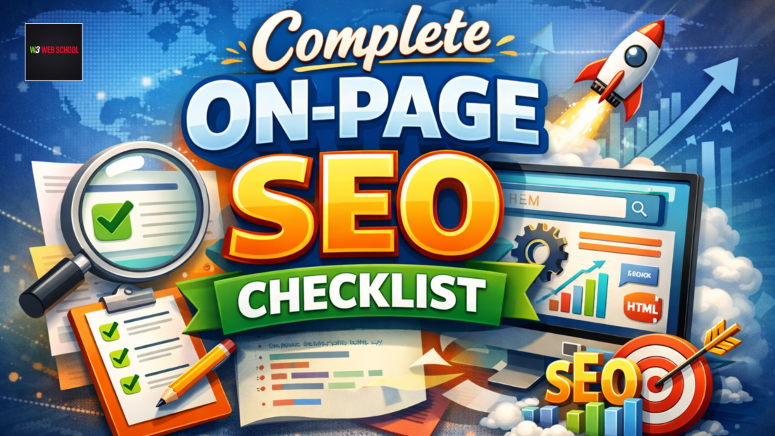 A Beginners Guide To Complete On-page SEO Checklist For 2026