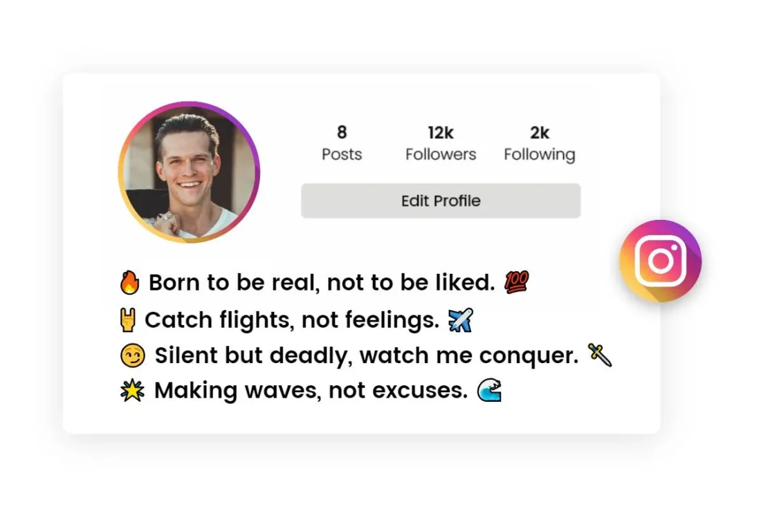 How to get 1K followers on Instagram in 5 Minutes? 4 Make an Interesting Caption & Bio