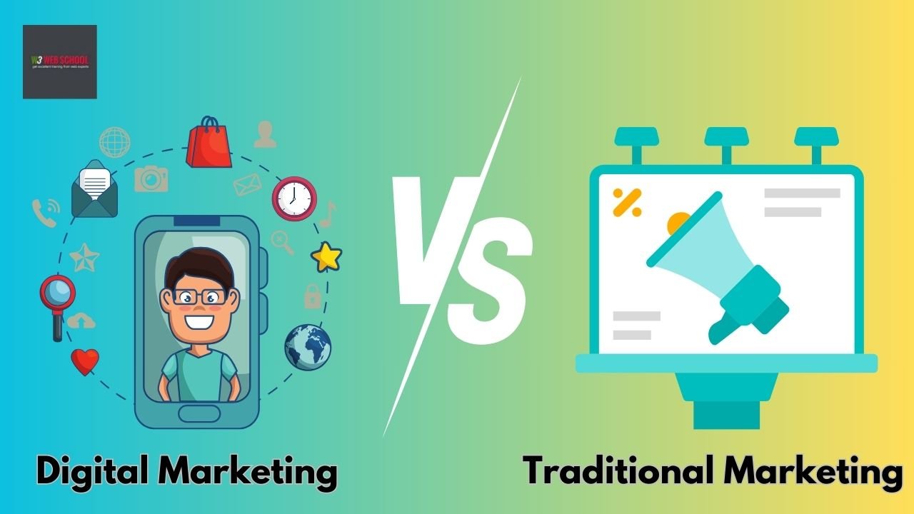 Traditional Marketing vs Digital Marketing