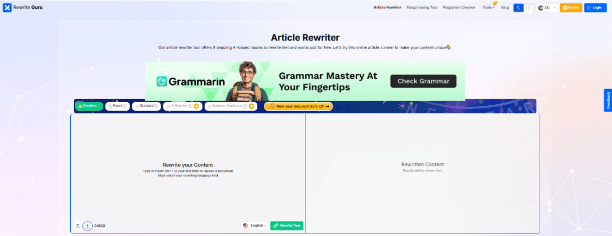 RewriteGuru vs Rephraser: Which One Is the Best Sentence Rephraser Tool? 2 rewriter