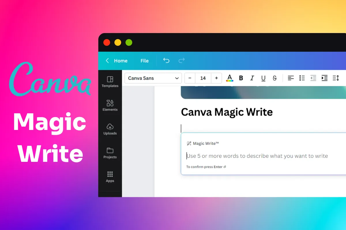 Canva Magic Write