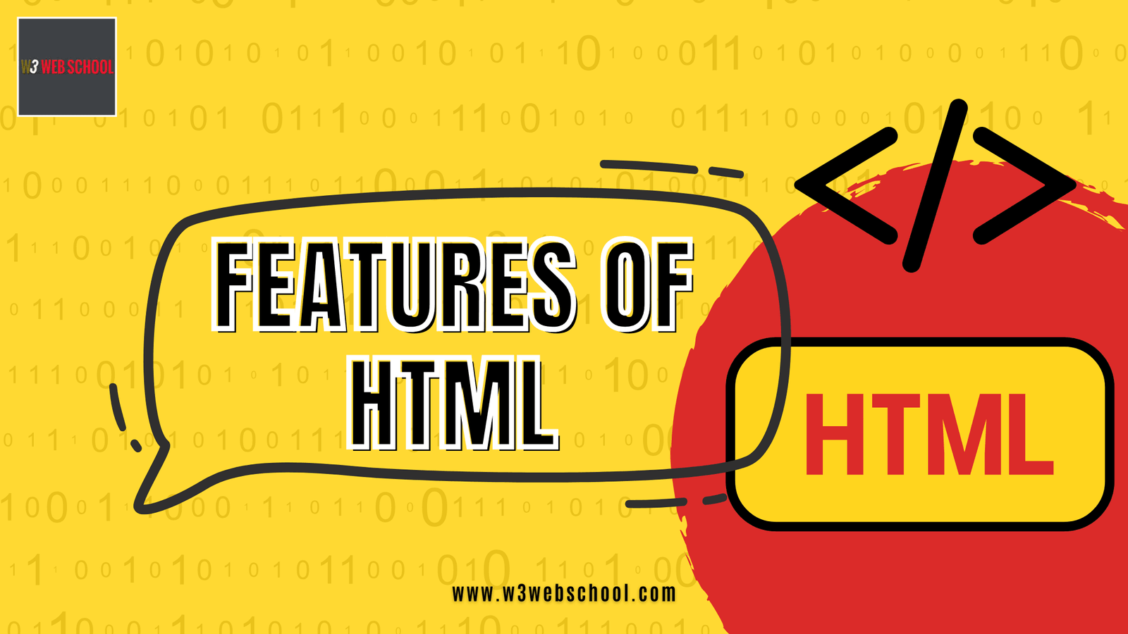 Features of HTML