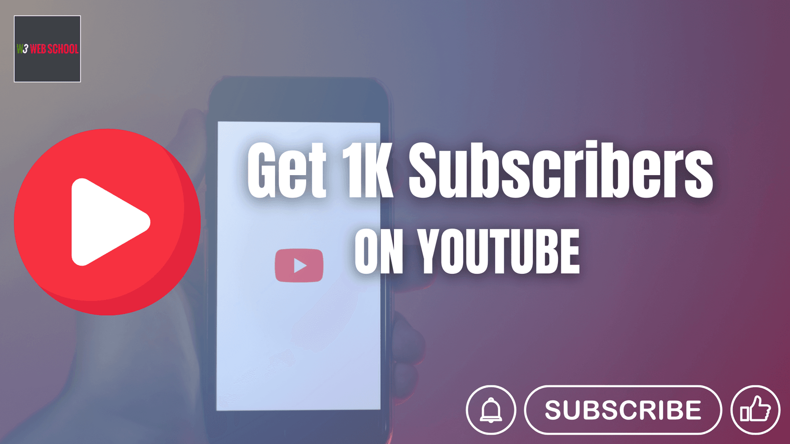 Get 1K Subscribers on YouTube