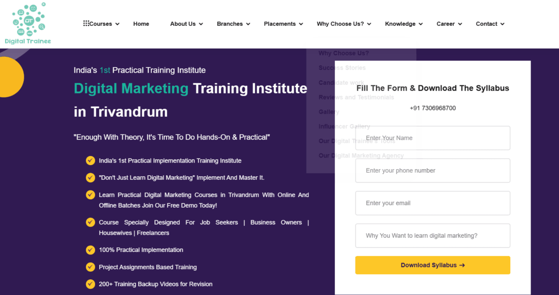 Digital trainee