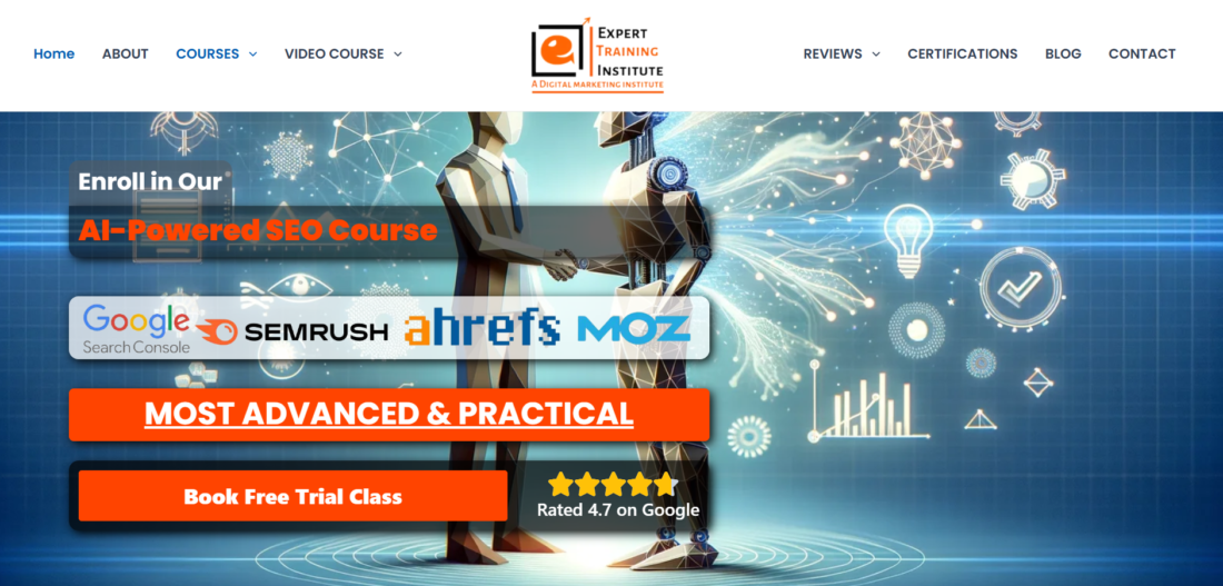 Expert Training Institute seo