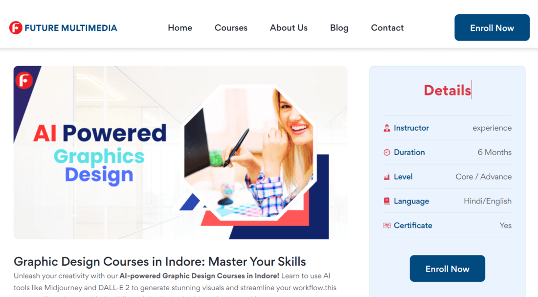 2025's Top 10 Graphic Design Courses in Indore Revealed 19 Future Multimedia