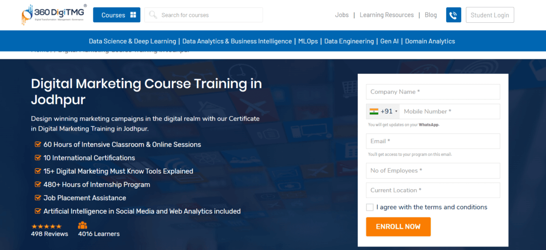 360 Digi TMG Jodhpur