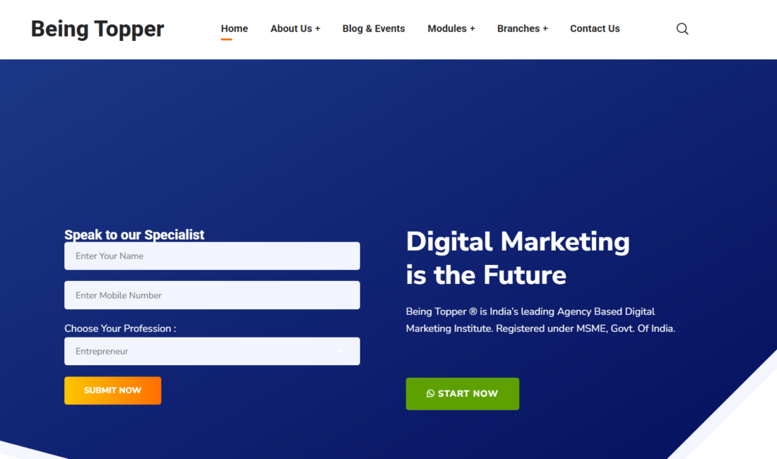 Being Topper Panipat