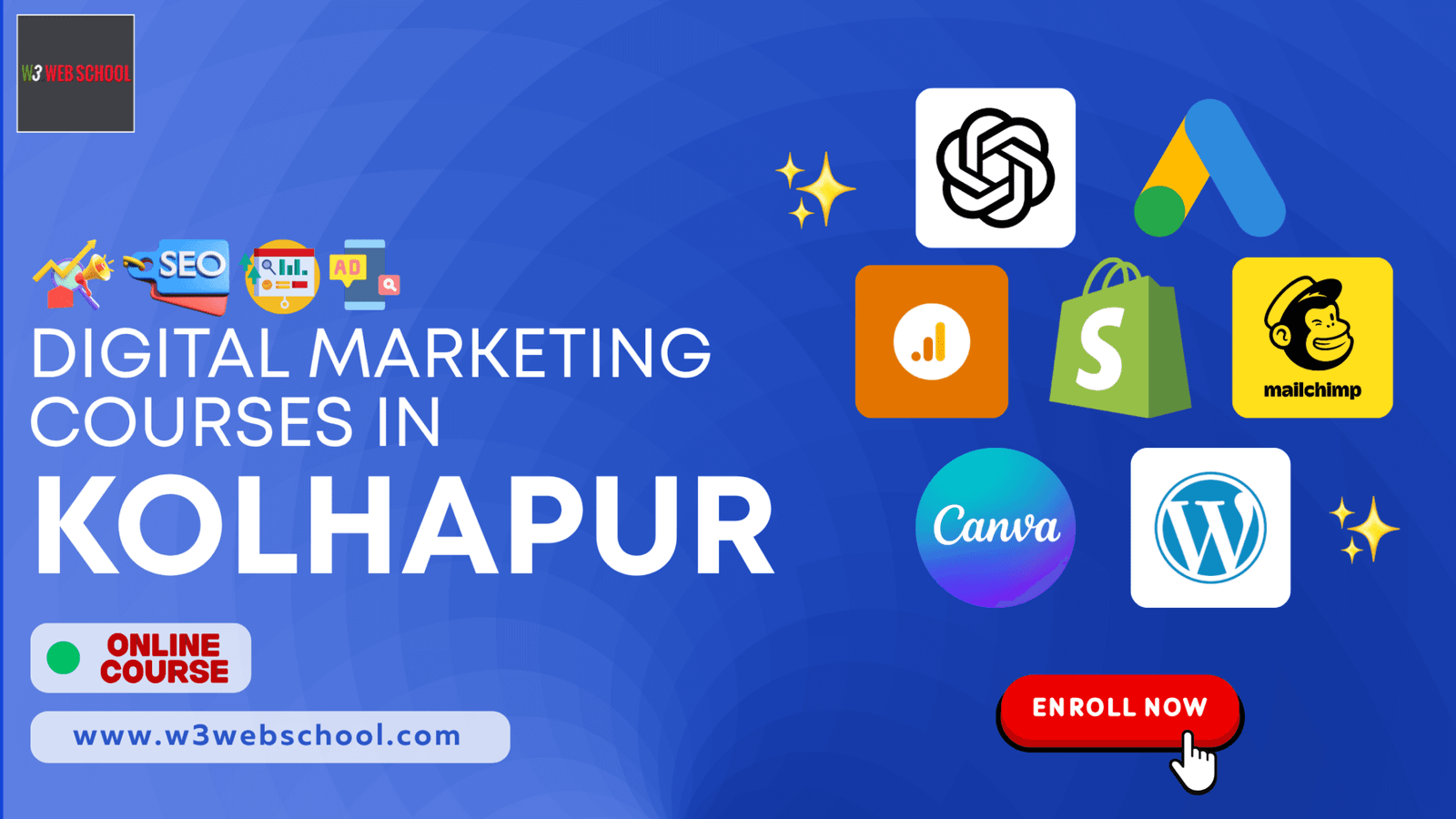 Top 10 Digital Marketing Courses in Kolhapur [2025 Updated]