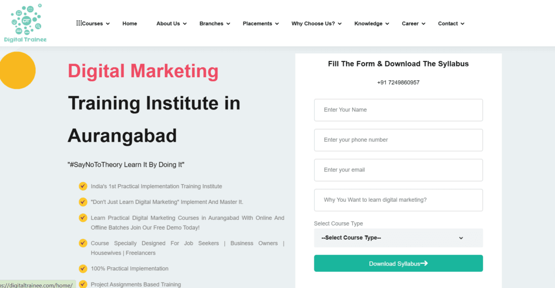 Digital Trainee Aurangabad