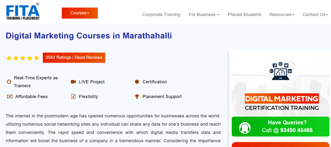 FITA Academy Marathahalli