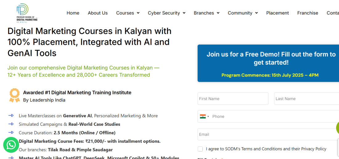 School of Digital Marketing Kalyan