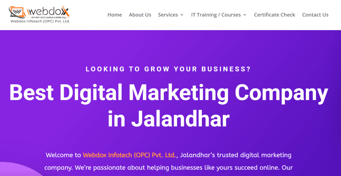 Webdox Jalandhar
