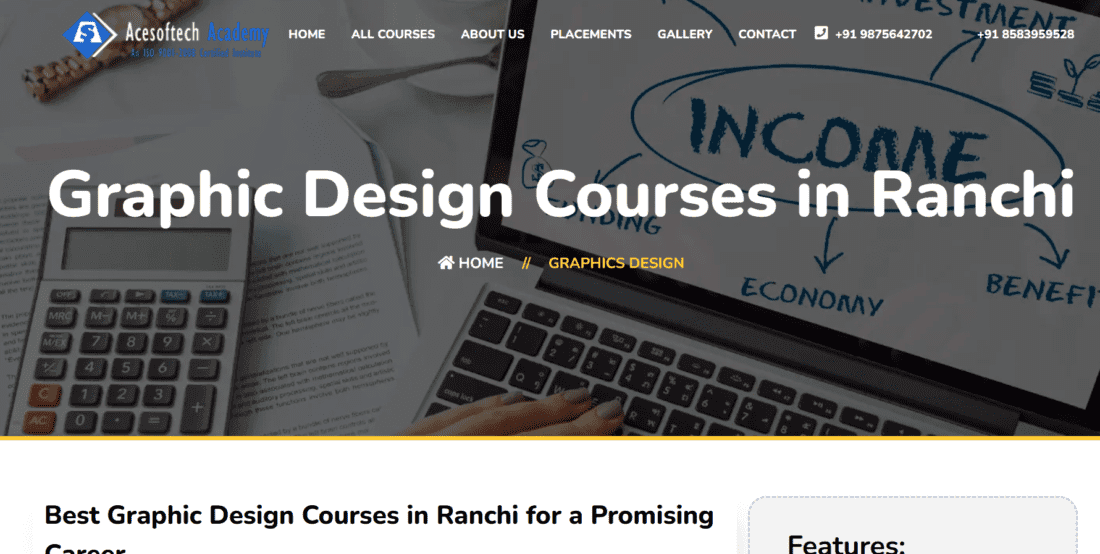 2025's Top 10 Leading Graphic Design Courses in Ranchi 25 Acesoftech Academy Graphic