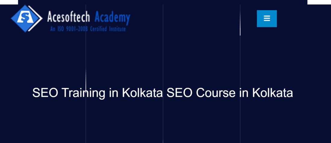 Acesoftech Academy SEO Kolkata