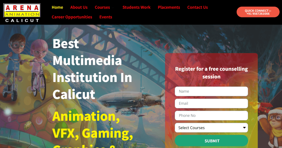 Arena Animation Calicut