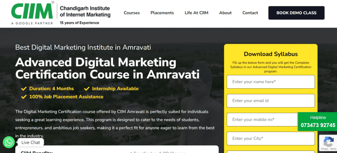 CIIM Amravati