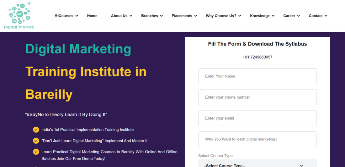 Digital Trainee Barielly