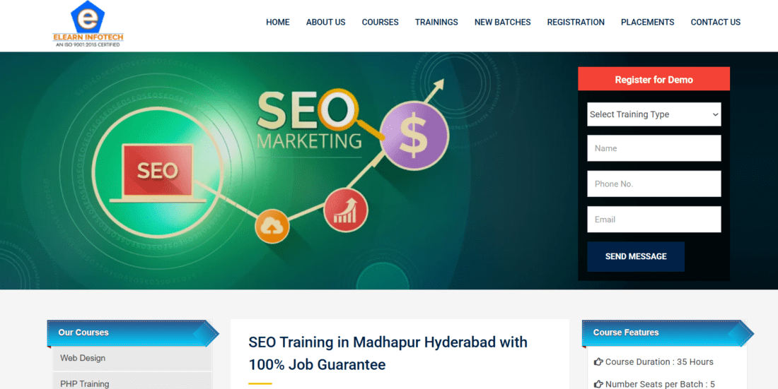 Elearn infotech Hyderabad SEO