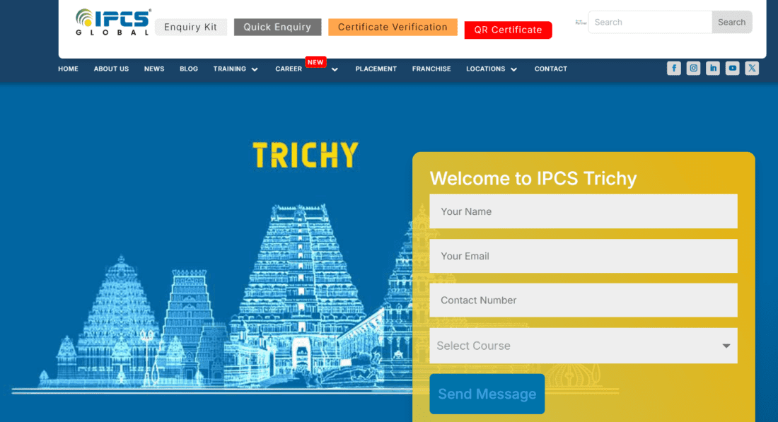 IPCS Trichy DM