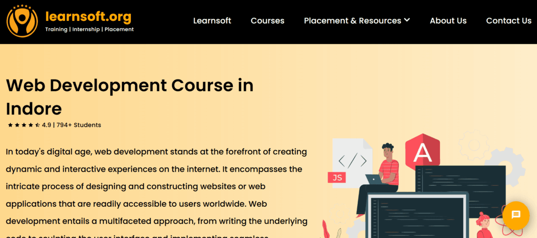 Learn soft indore