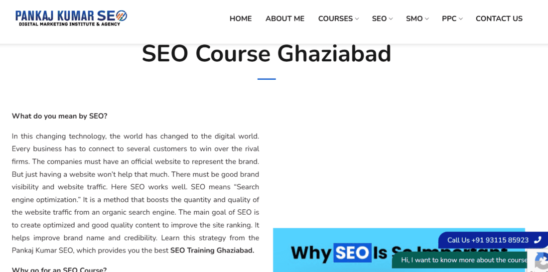 Pankaj Kumar SEO Ghaziabad