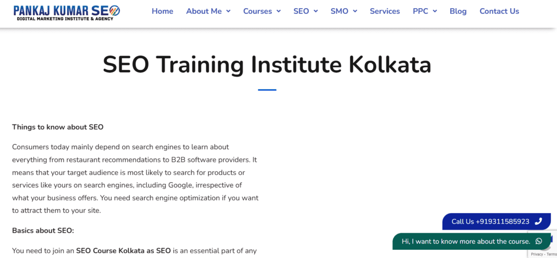 Pankaj Kumar SEO Kolkata