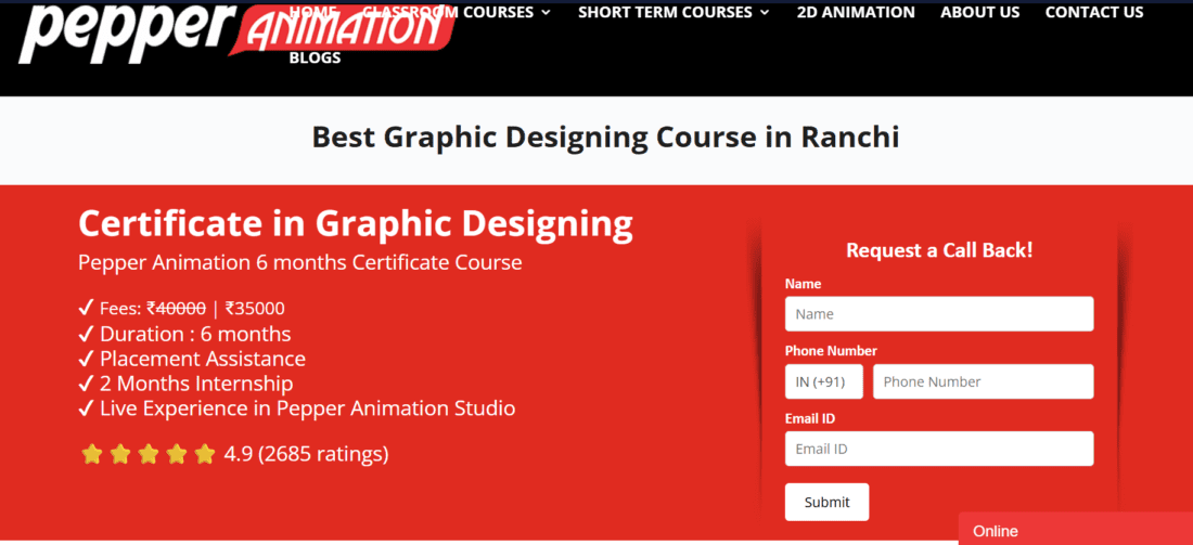 2025's Top 10 Leading Graphic Design Courses in Ranchi 23 Pepper Ranchi SEO