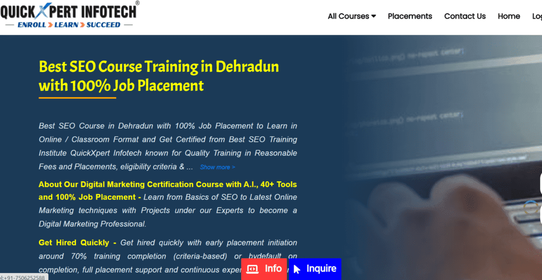 QuickXpert Dehradun SEO