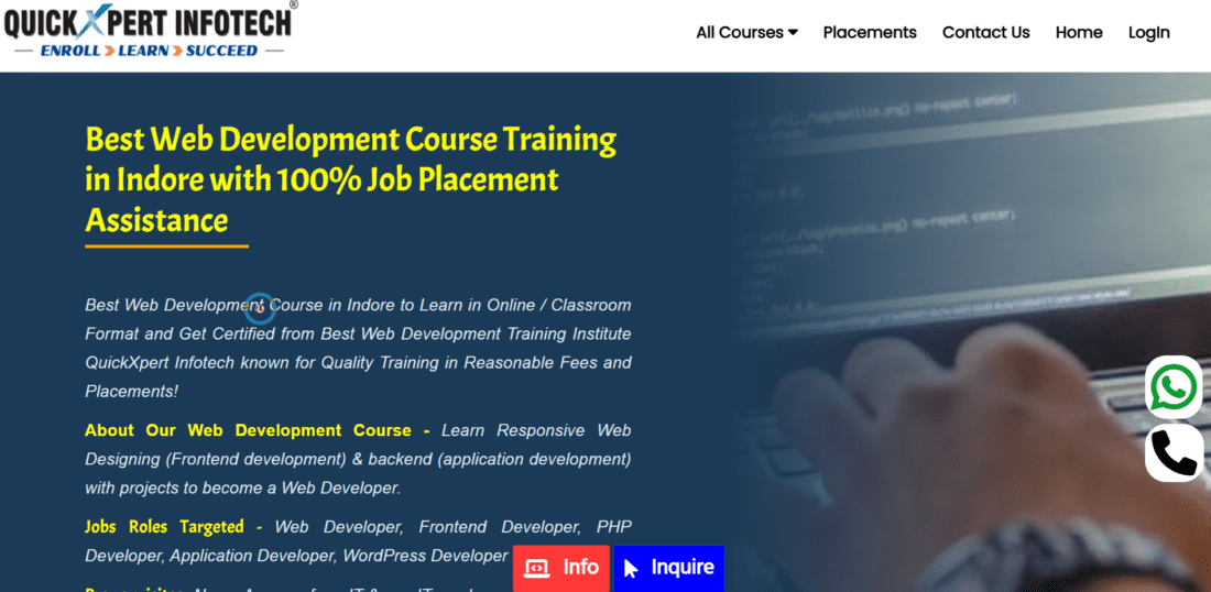 QuickXpert Infotech Indore WD