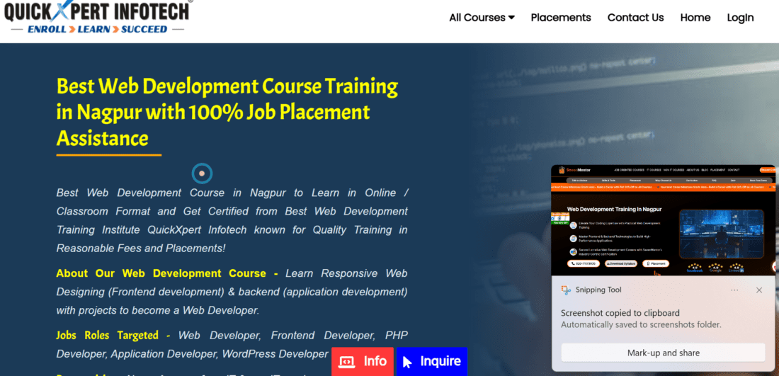 QuickXpert Infotech Nagpur WD