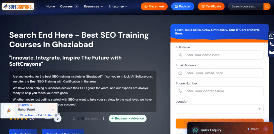 Softcrayons Ghaziabad SEO