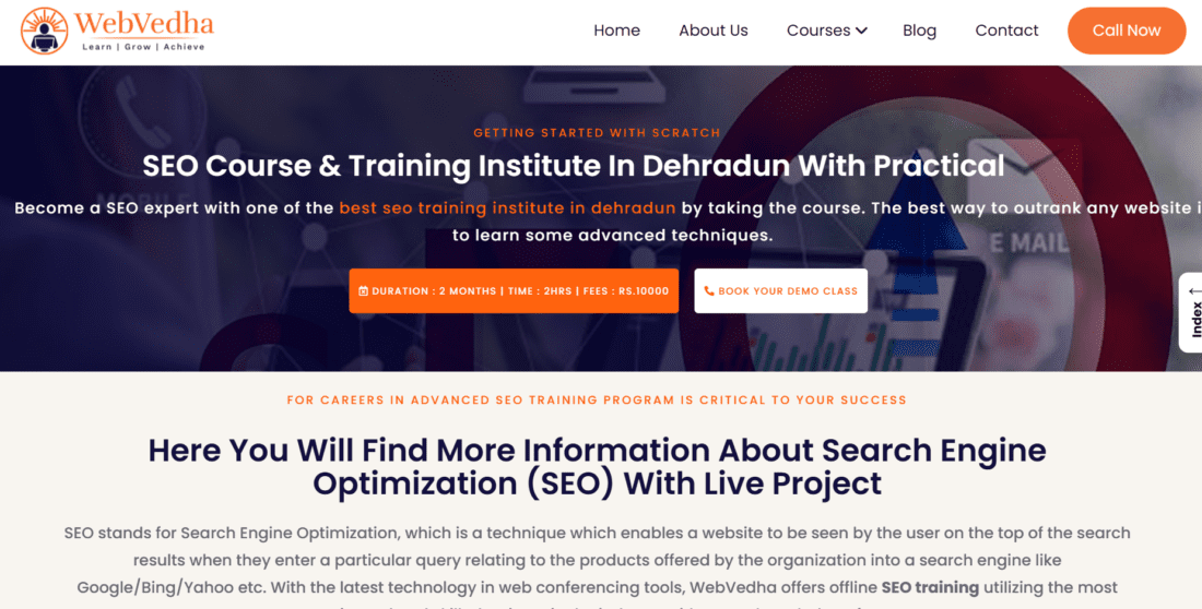 Webvedha SEO Dehradun