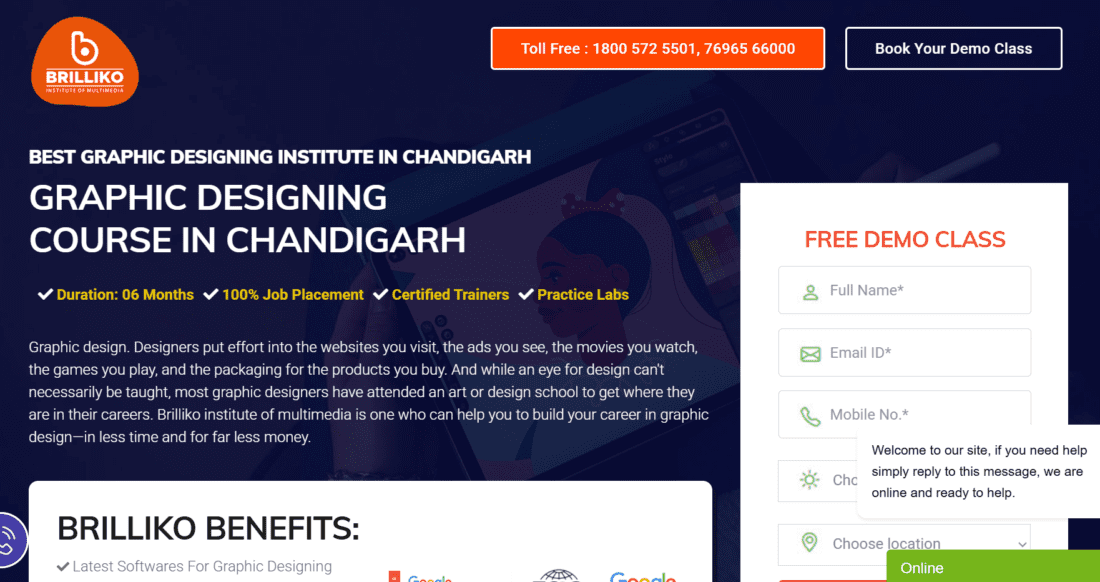 Brilliko GR chandigarh