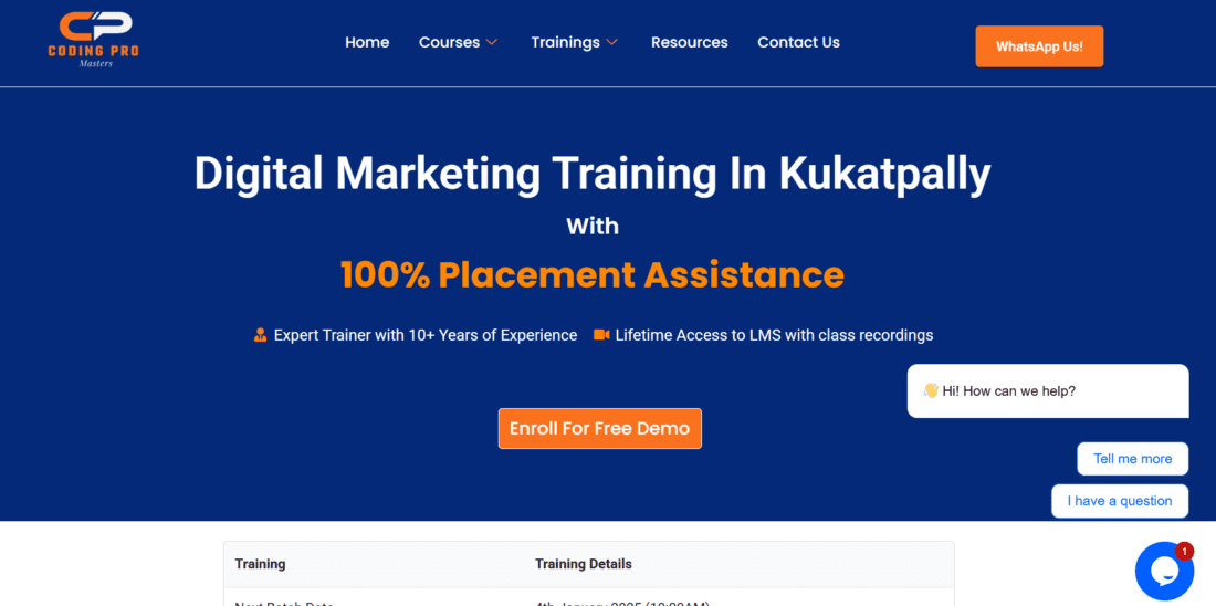 Coding Pro Kukatpally