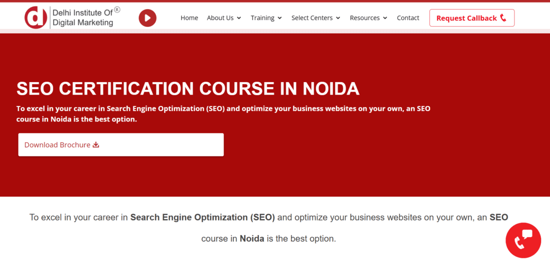 DIDM SEO Noida