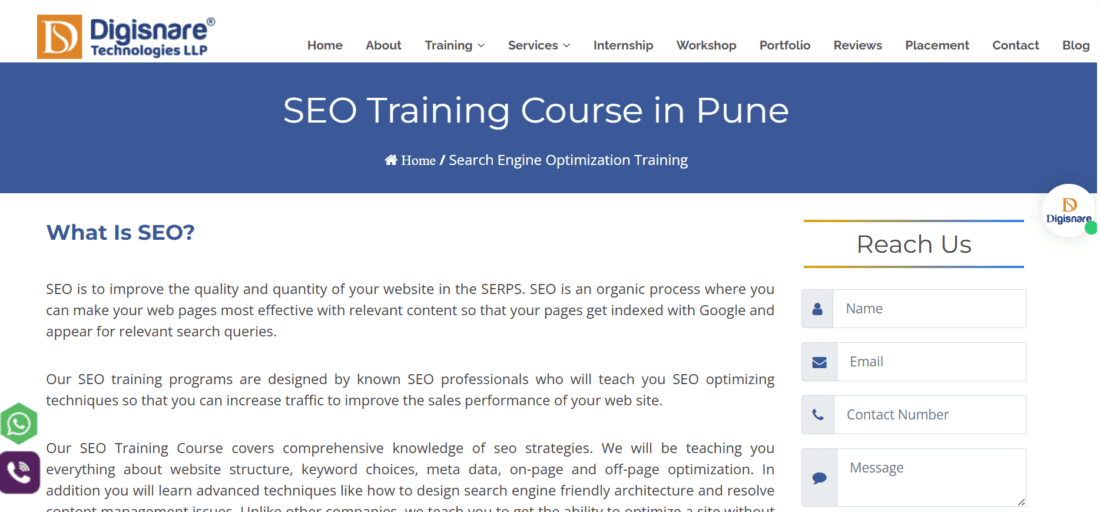 DigiSnare Pune SEO