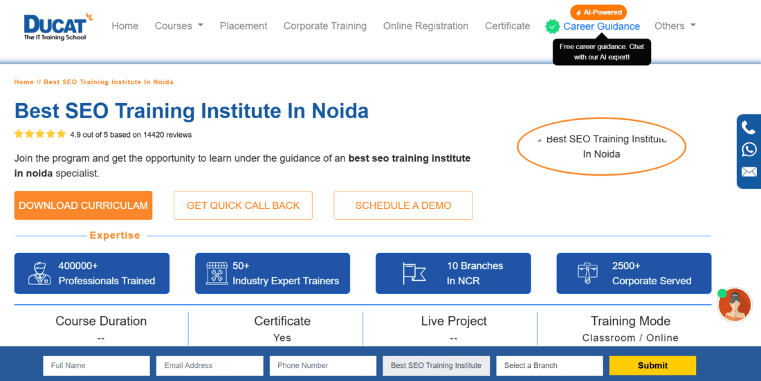 Ducat India SEO Noida