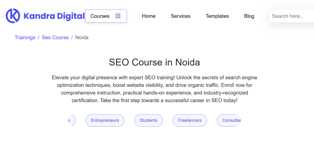 Kandra Digital Noida SEO