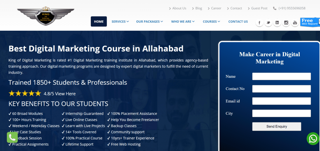 King of Digital Marketing Allahabad