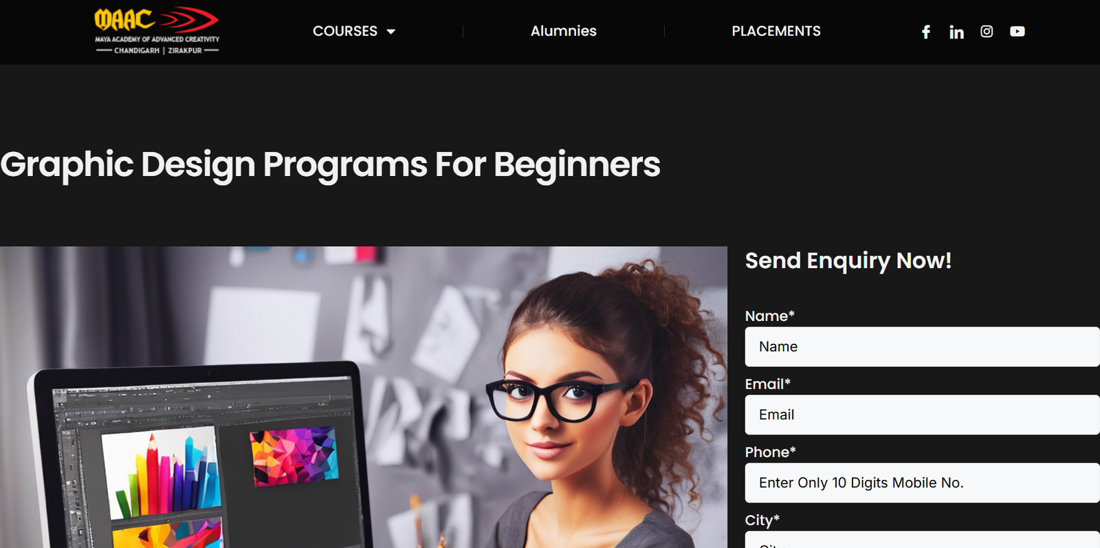 Top 10 Graphic Design Courses In Chandigarh [2025 Updated]